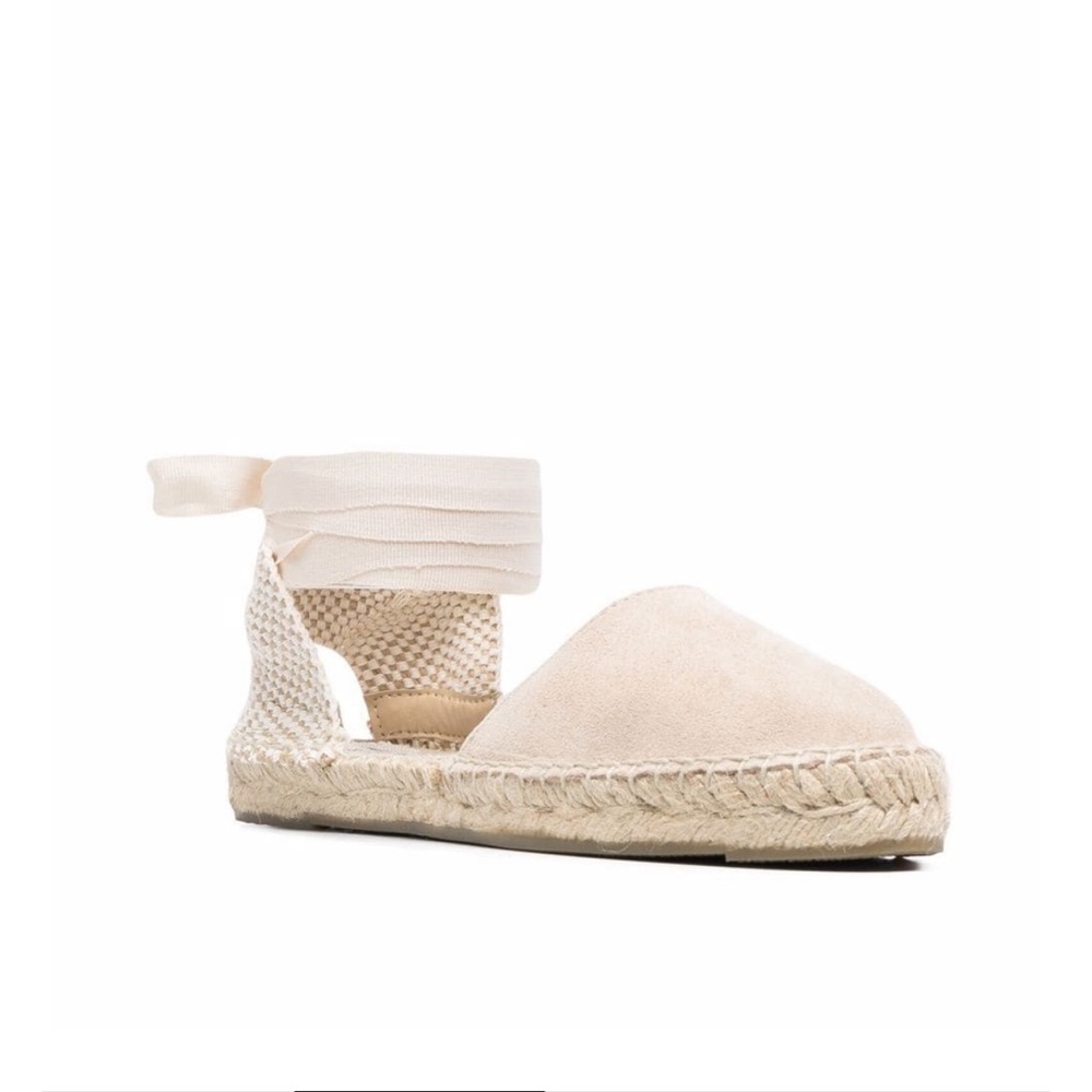 COPY - Manebi Hamptons lace-up flat espadrilles